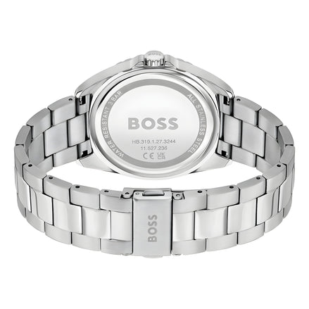 Hugo Boss Gray Stainless Steel Dress Watch