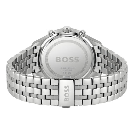 Montre de soirée Hugo Boss en acier inoxydable gris