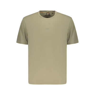 Hugo Boss Green Cotton Men's T-Shirt