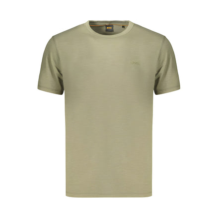 Hugo Boss Green Cotton Men's T-Shirt