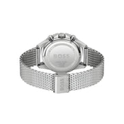 Hugo Boss Grey Stainless Steel Dress Watch