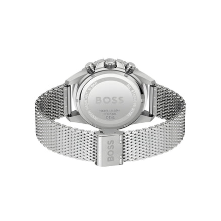 Hugo Boss Grey Stainless Steel Dress Watch