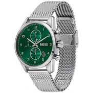 Hugo Boss Silver Stainless Steel Dress Watch