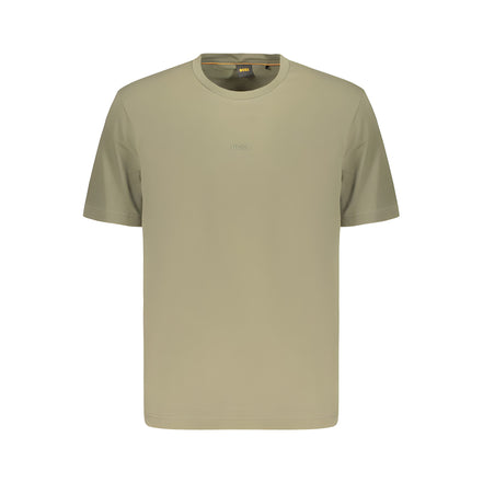 Hugo Boss Green Cotton Men's T-Shirt