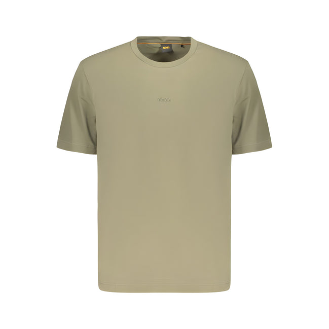 Hugo Boss Green Cotton Men's T-Shirt