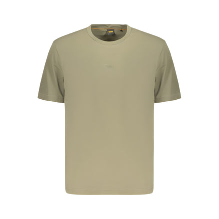 Hugo Boss Green Cotton Men's T-Shirt