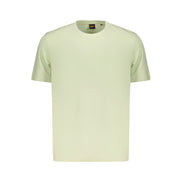Hugo Boss Green Cotton Men's T-Shirt