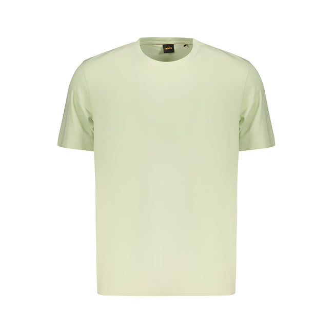 Hugo Boss Green Cotton Men's T-Shirt