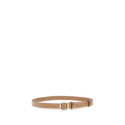 Jacquemus Beige Leather Thin Belt