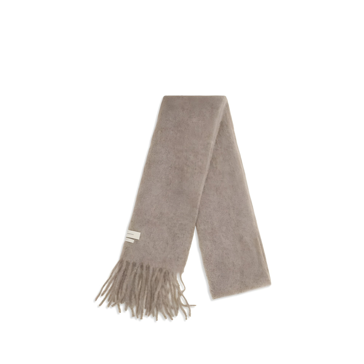Jacquemus Beige Mohair Scarf