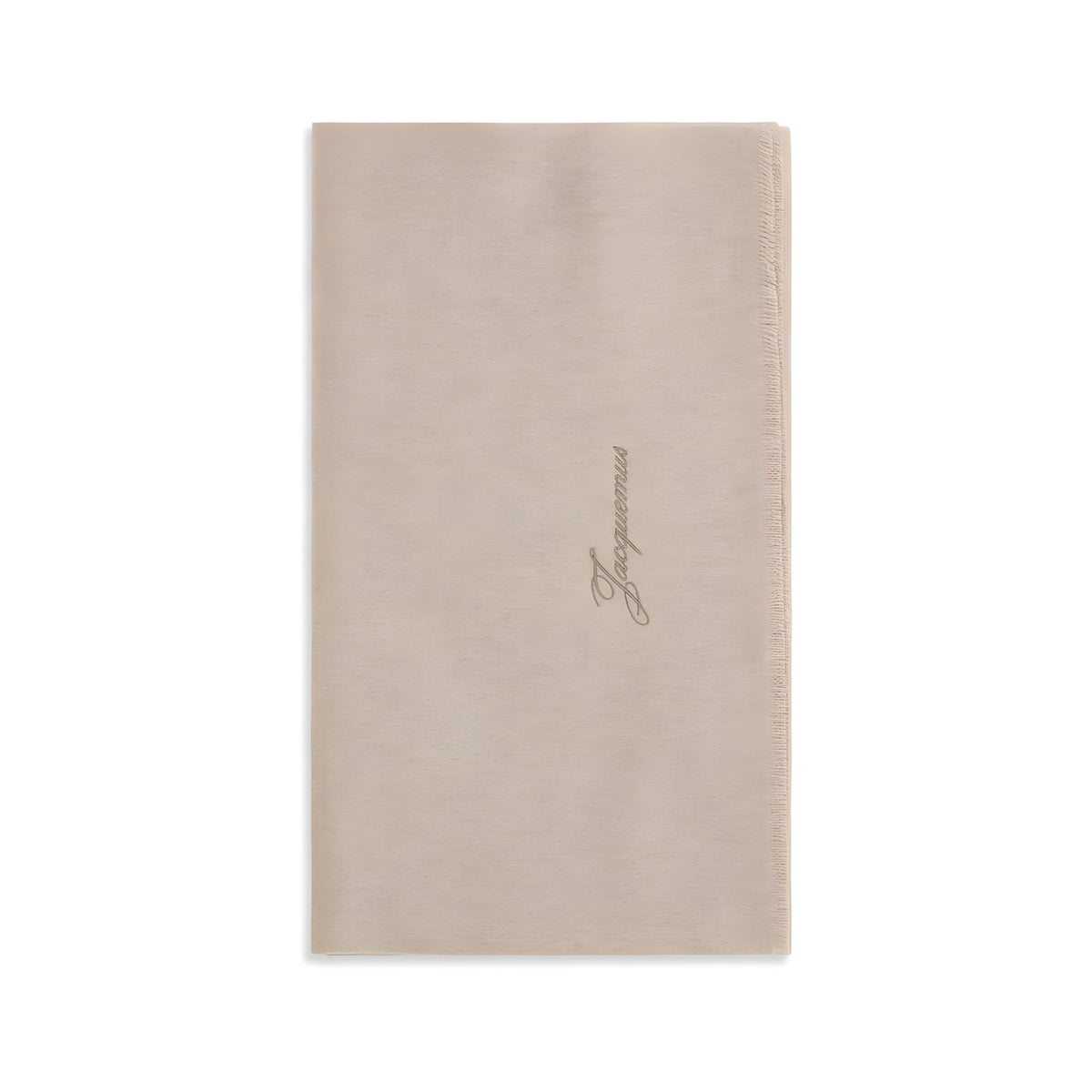 Jacquemus Beige Wool Scarf