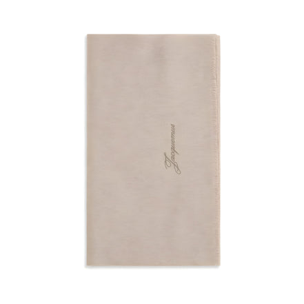 Jacquemus Beige Wool Scarf