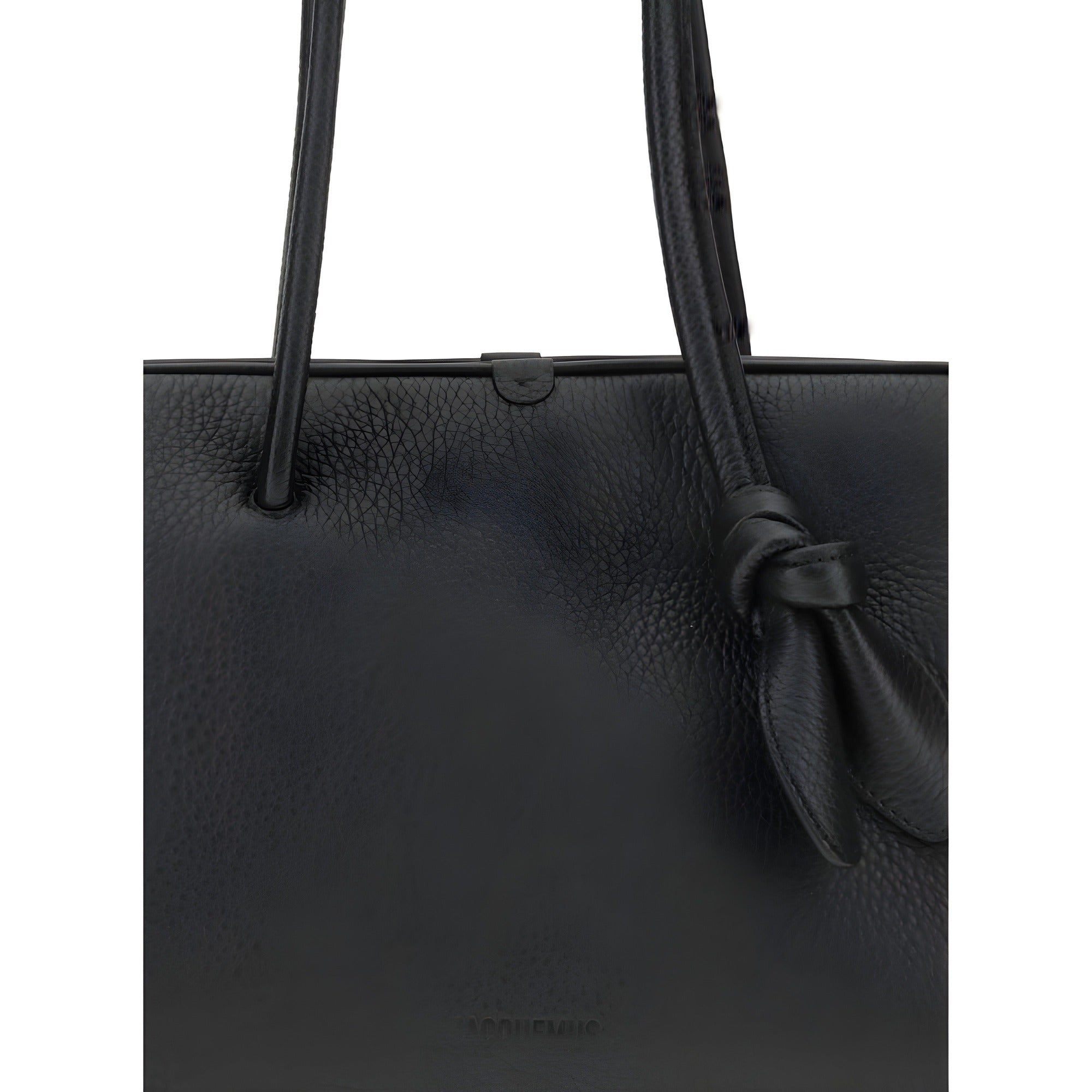 Jacquemus Black Leather Handbag