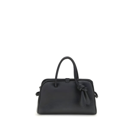 Jacquemus Black Calf Leather Le Petit Turismo Handbag