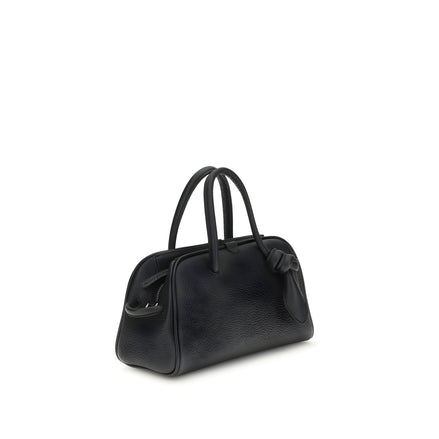 Jacquemus Black Calf Leather Le Petit Turismo Handbag