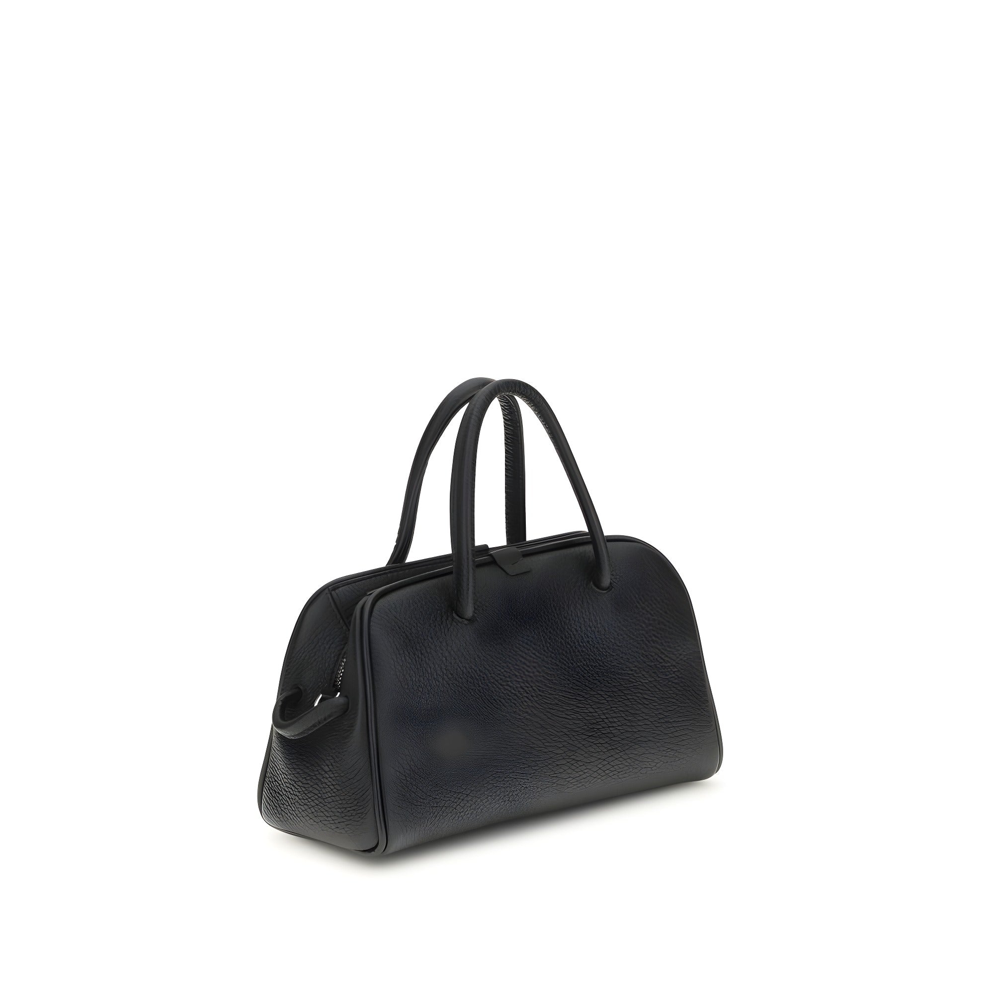 Jacquemus Black Calf Leather Le Petit Turismo Handbag