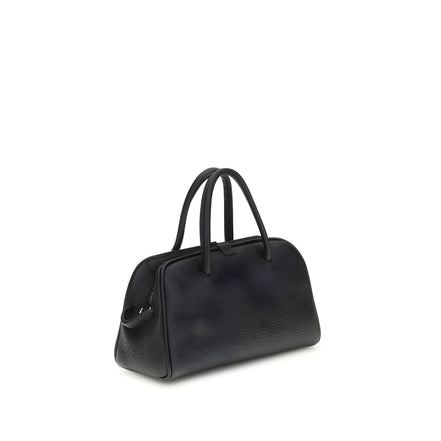 Jacquemus Black Calf Leather Le Petit Turismo Handbag