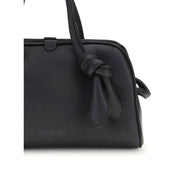 Jacquemus Black Calf Leather Le Petit Turismo Handbag