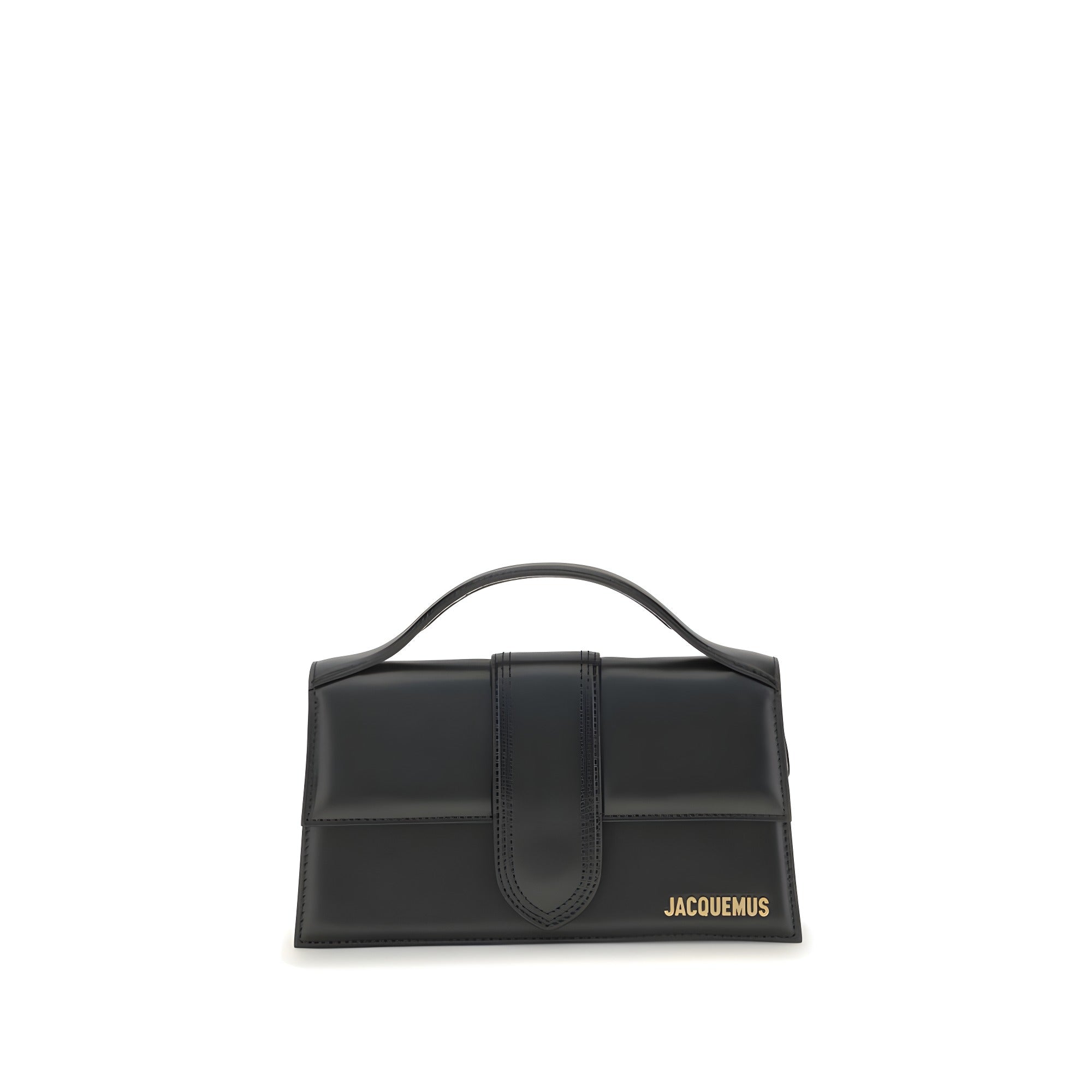Jacquemus Black Calf Leather Bambino Handbag