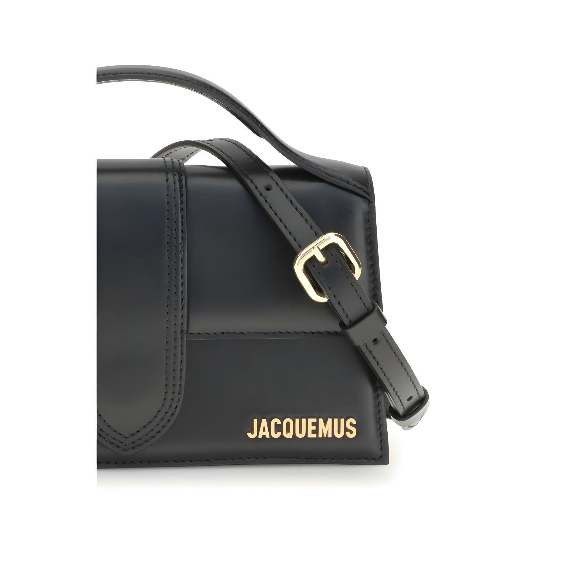 Jacquemus Black Calf Leather Bambino Handbag