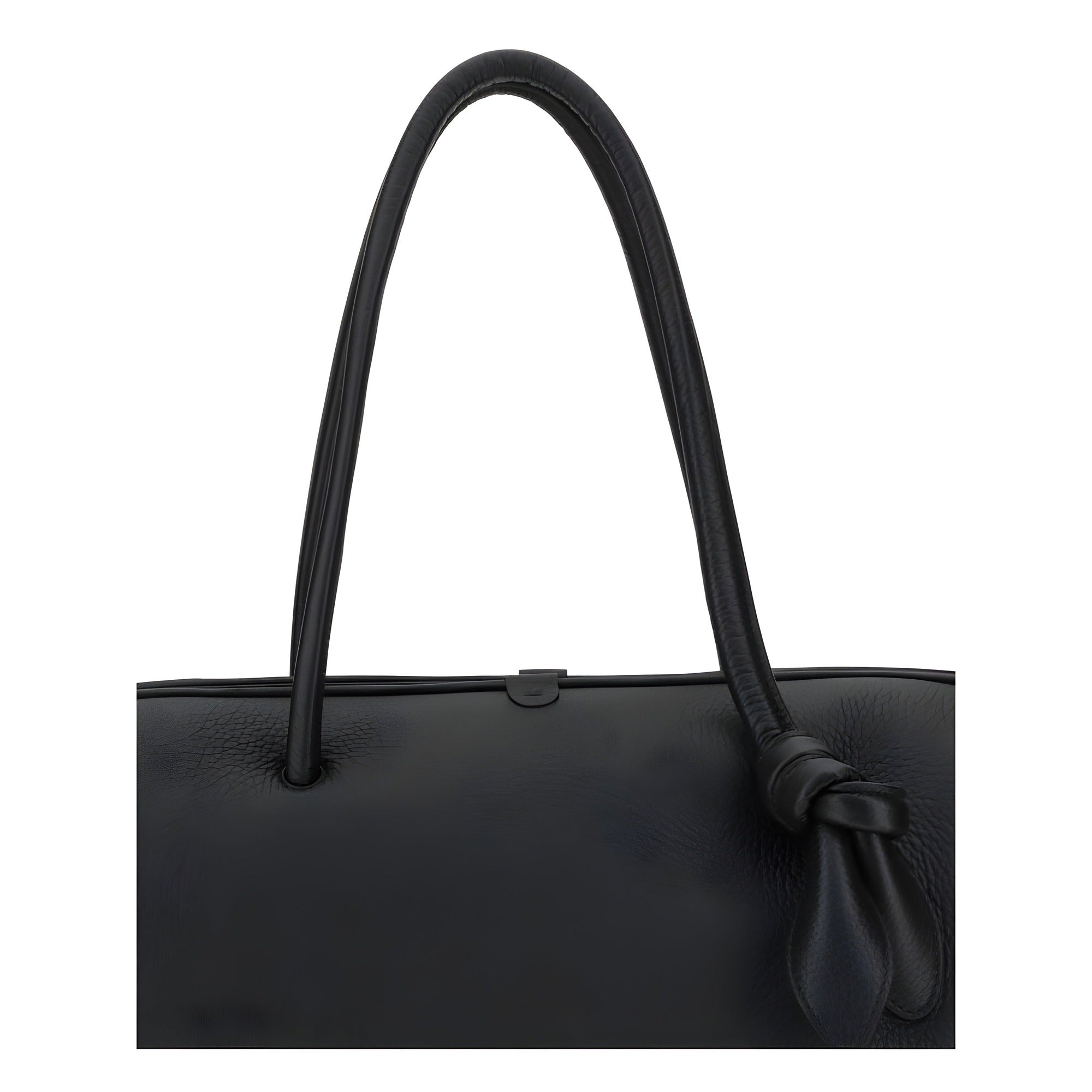 Jacquemus Black Leather Handbag