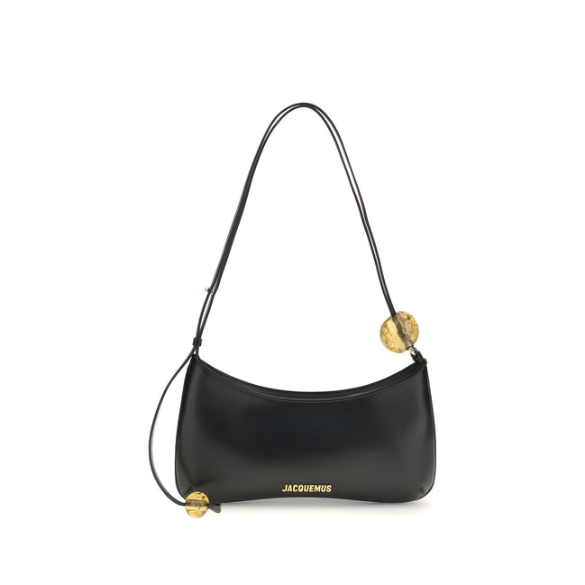Jacquemus Black Calf Leather Shoulder Bag