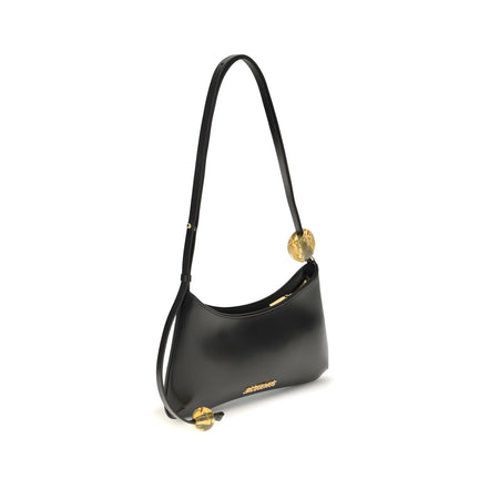 Jacquemus Black Calf Leather Shoulder Bag