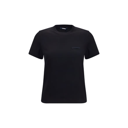 Jacquemus Black Cotton T-Shirt