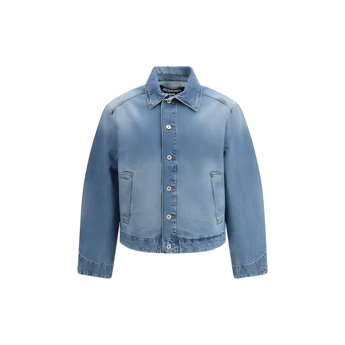 Jacquemus Blue Polyamide Denim Jacket