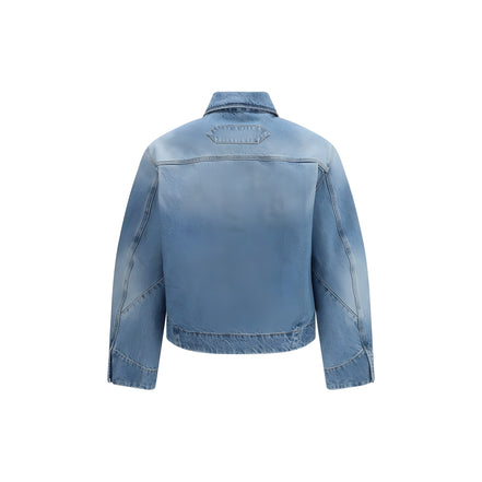 Jacquemus Blue Polyamide Denim Jacket