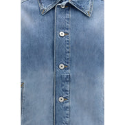 Jacquemus Blue Polyamide Denim Jacket