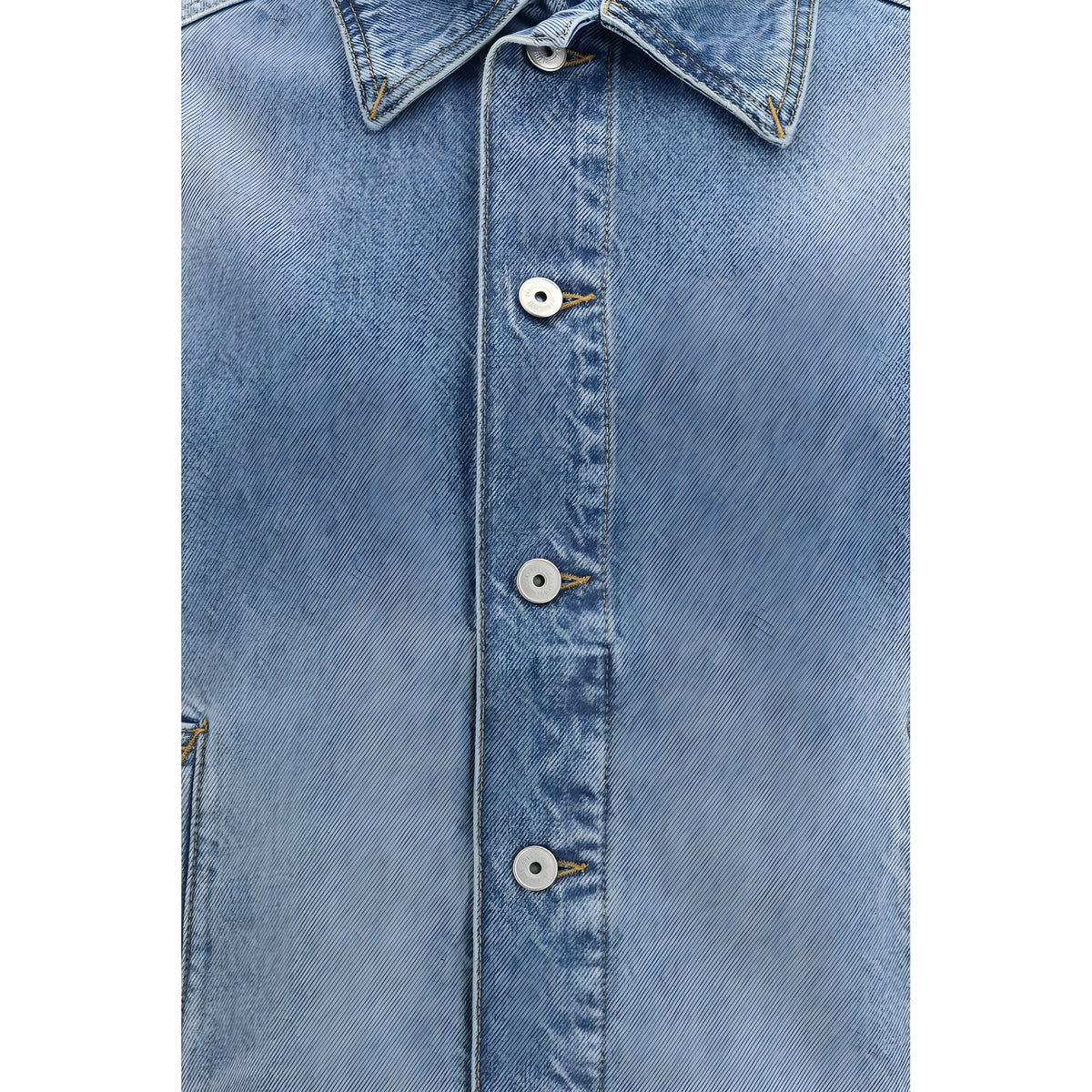 Jacquemus Blue Polyamide Denim Jacket