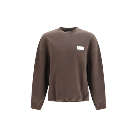 Jacquemus Brown Cotton Sweatshirt