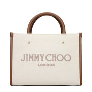 Jimmy Choo Beige Fabric Handbag