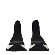 Jimmy Choo Black Fabric Ankle Boots