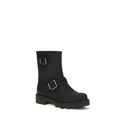 Jimmy Choo Black Rain Boots