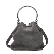 Jimmy Choo Gray Leather Handbag