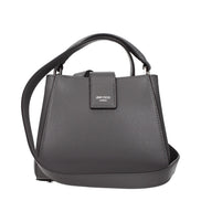 Jimmy Choo Gray Leather Handbag