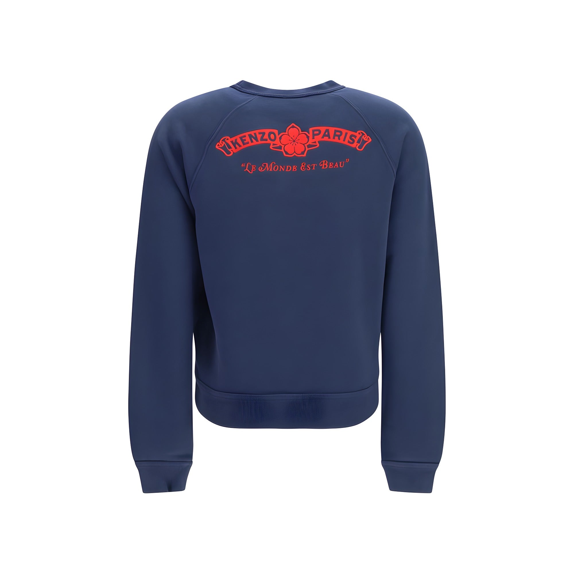 Kenzo Blue Cotton Sweatshirt