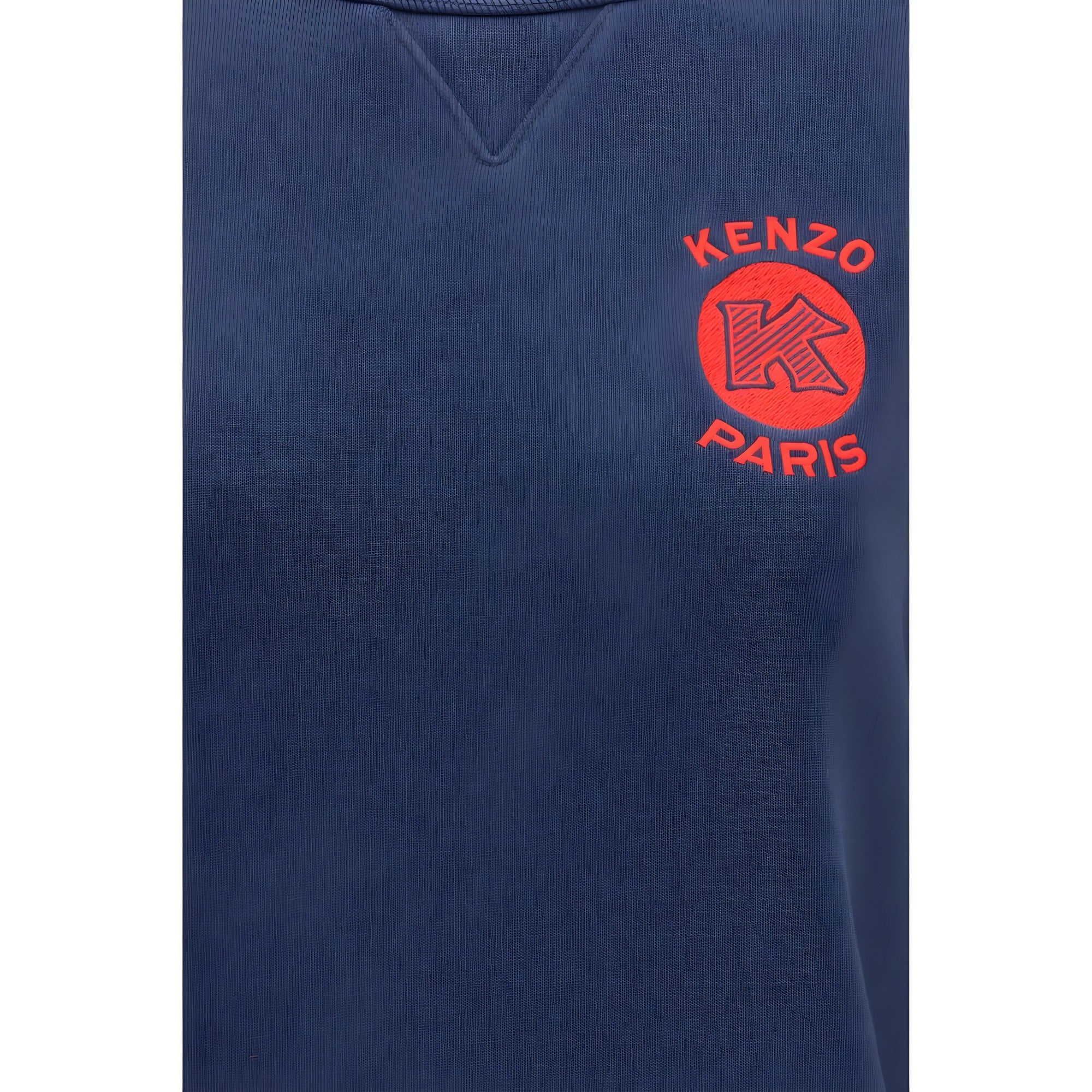Kenzo Blue Cotton Sweatshirt