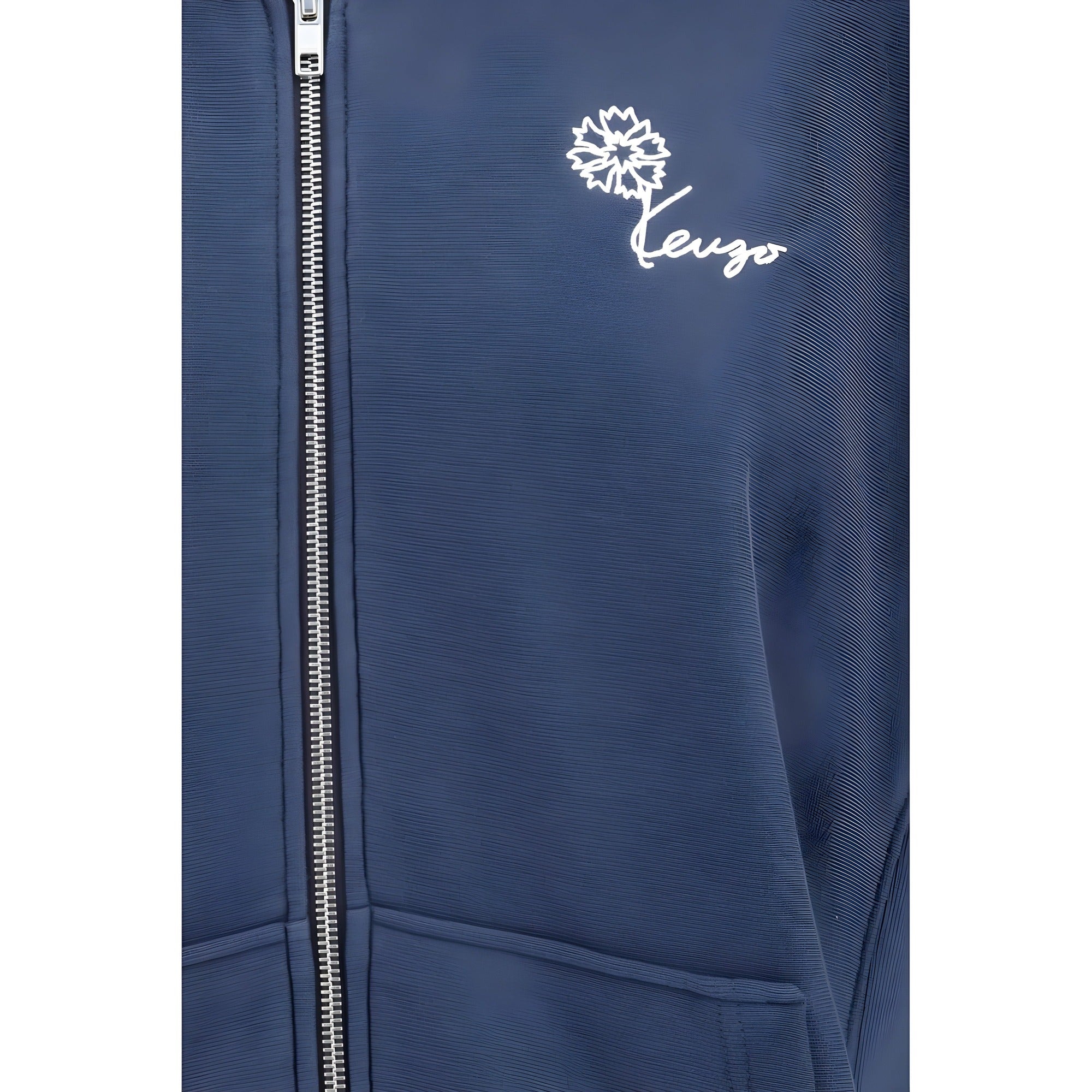 Kenzo Blue Cotton Sweatshirt