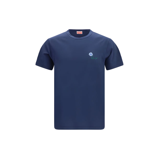 Kenzo Blue Cotton T-Shirt