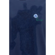 Kenzo Blue Cotton T-Shirt