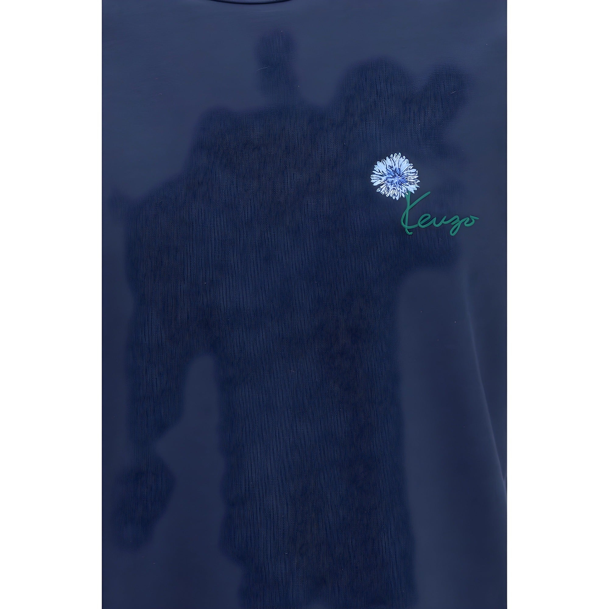 Kenzo Blue Cotton T-Shirt
