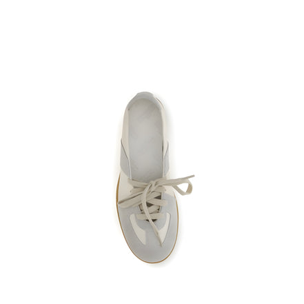 Maison Margiela Beige Calf Leather Ballet Flats