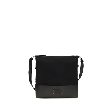 Maison Margiela Black Calf Leather Shoulder Bag