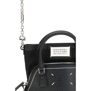 Maison Margiela Black Calf Leather Shoulder Bag