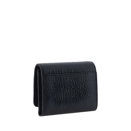 Maison Margiela Black Calf Leather Bos Taurus Wallet