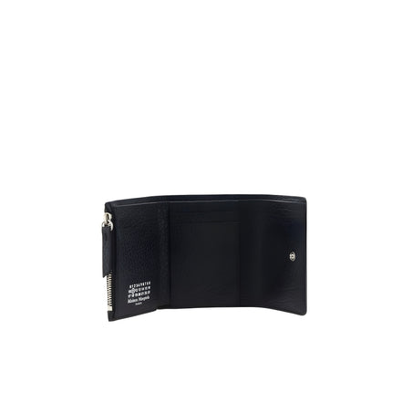 Maison Margiela Black Calf Leather Bos Taurus Wallet