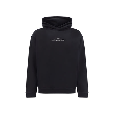 Maison Margiela Black Cotton Sweatshirt